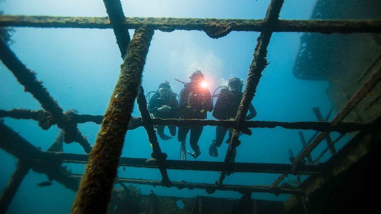 PADI Advanced Open Water Diver eLearning course certification with specialty diving skills