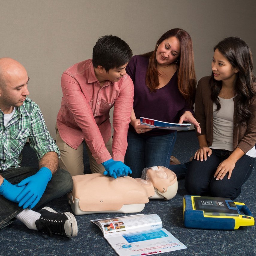 Emergency First Response CPR AED training course eLearning certification program