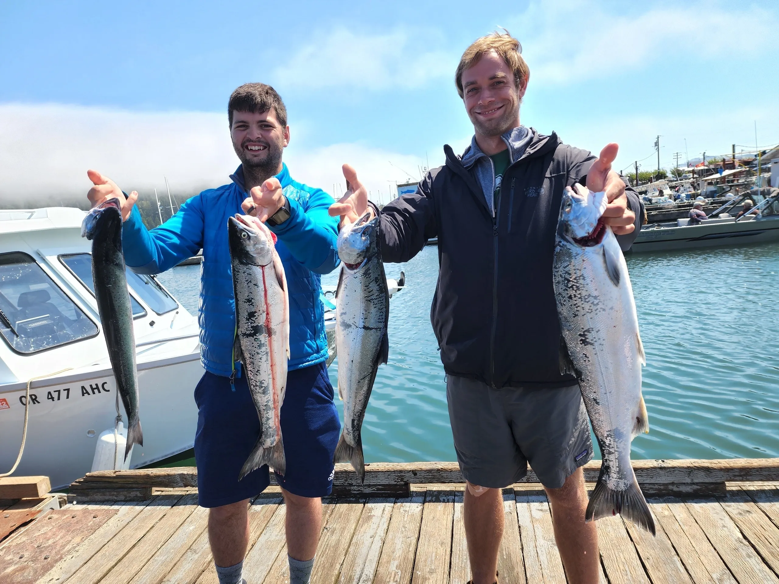 Four Atlantic Salmon caught fishing in OR