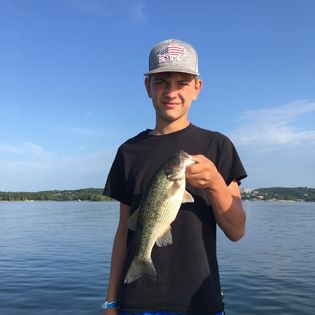One person fishing in Missouri