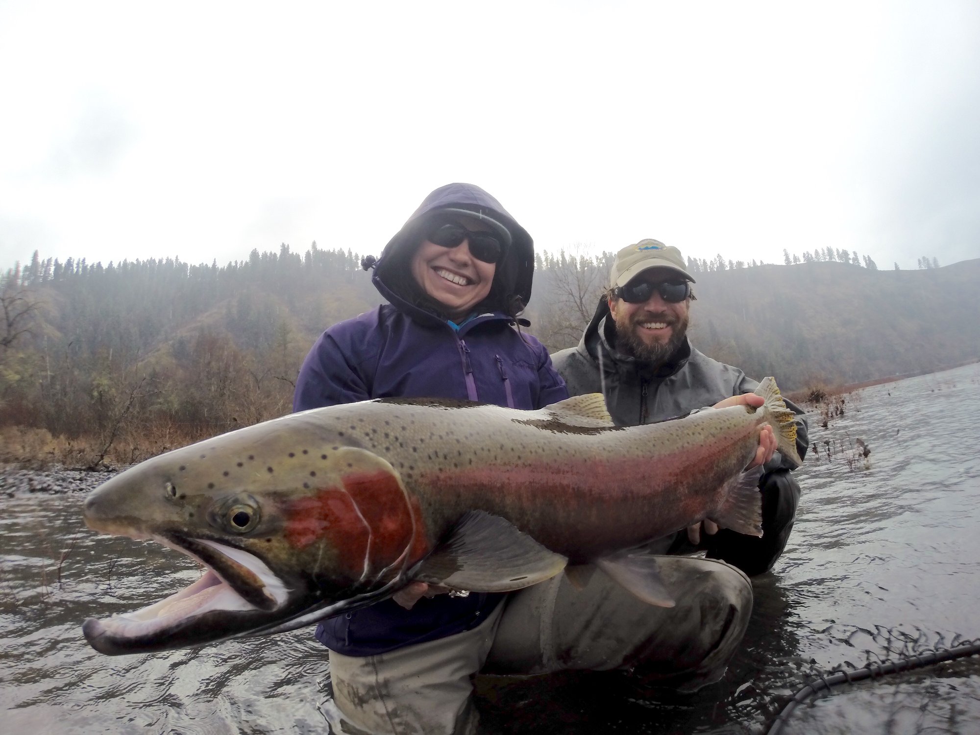 Anglers in Fairbanks fishing
