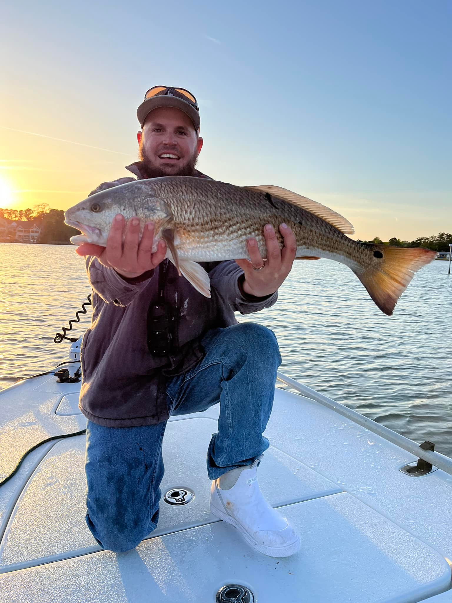 Redfish, 28 inch fish caught fishing in NC