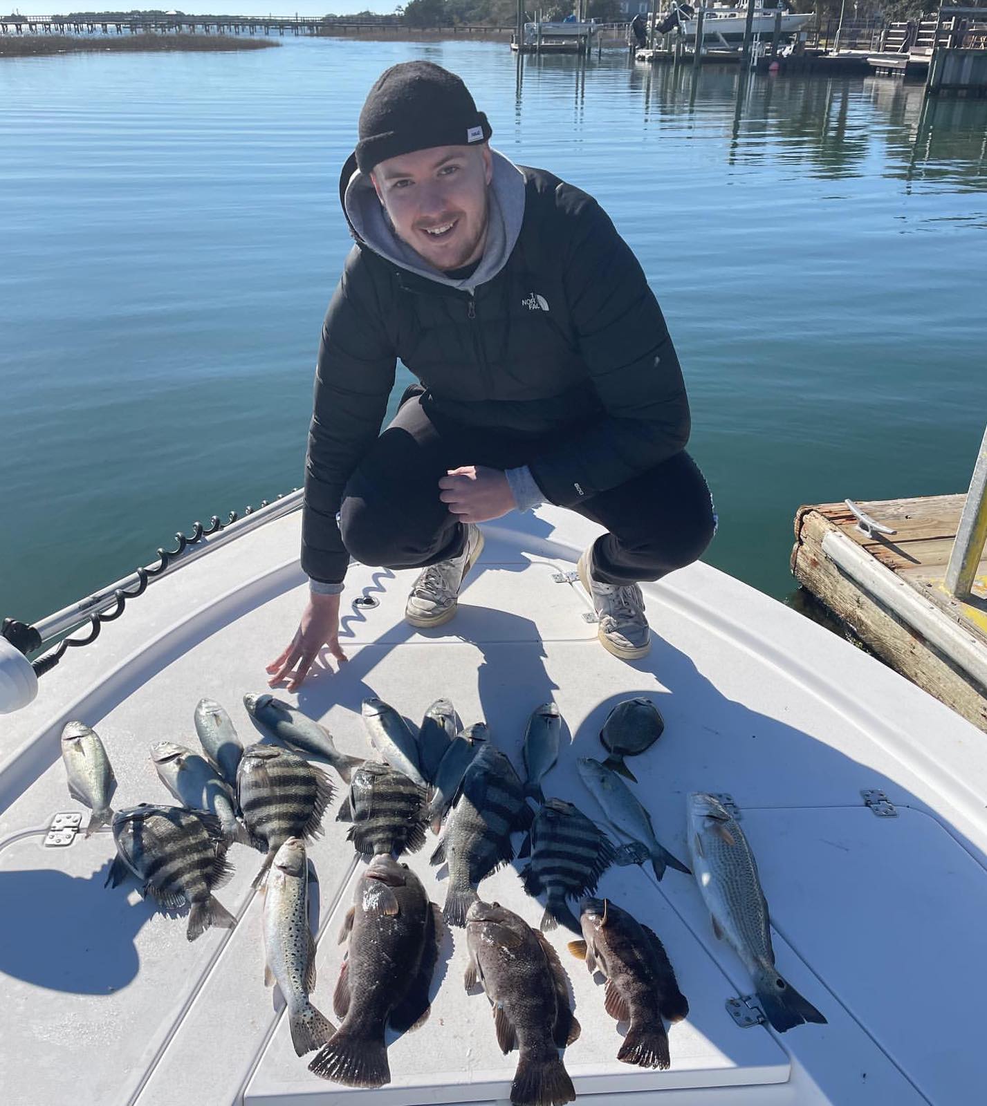 4 spotted weakfish caught while fishing in Wilmington