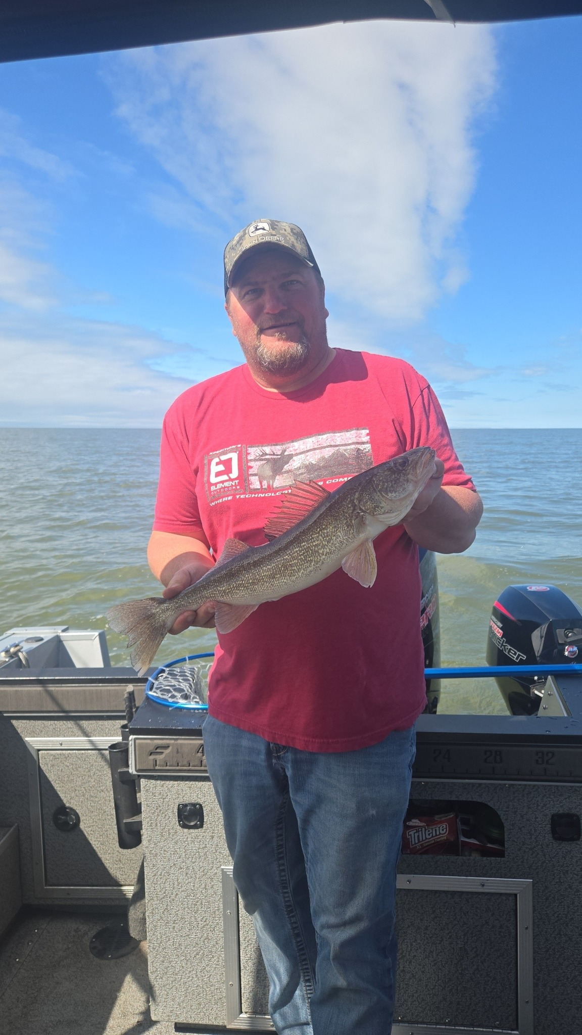 Sauger fish caught in Bangor Township