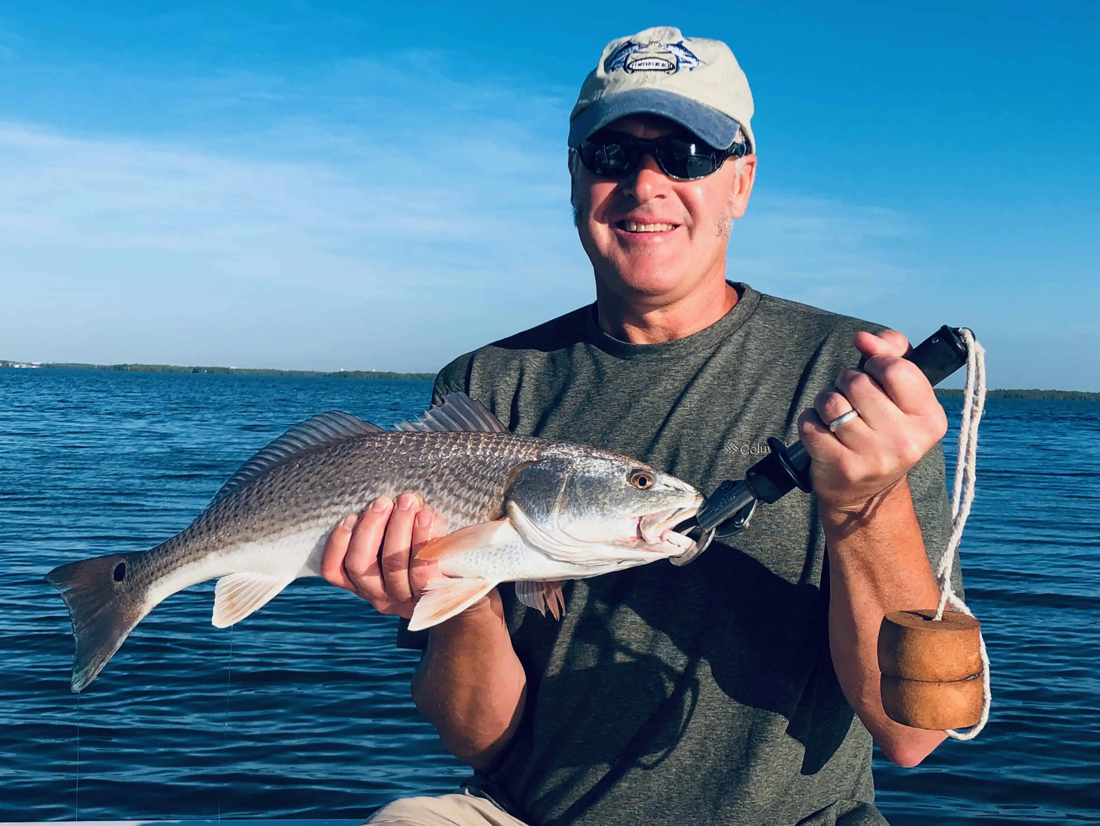 Redfish caught by angler in Fort Myers
