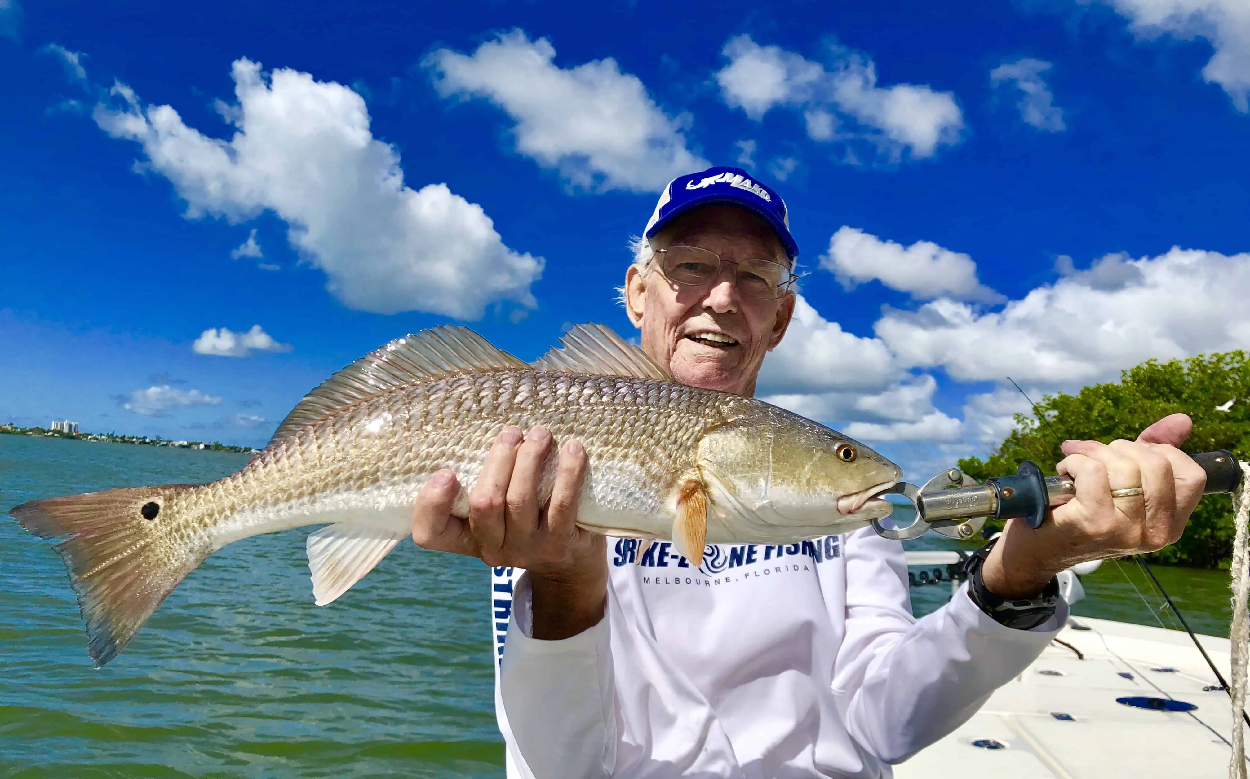 Redfish caught by angler in Fort Myers