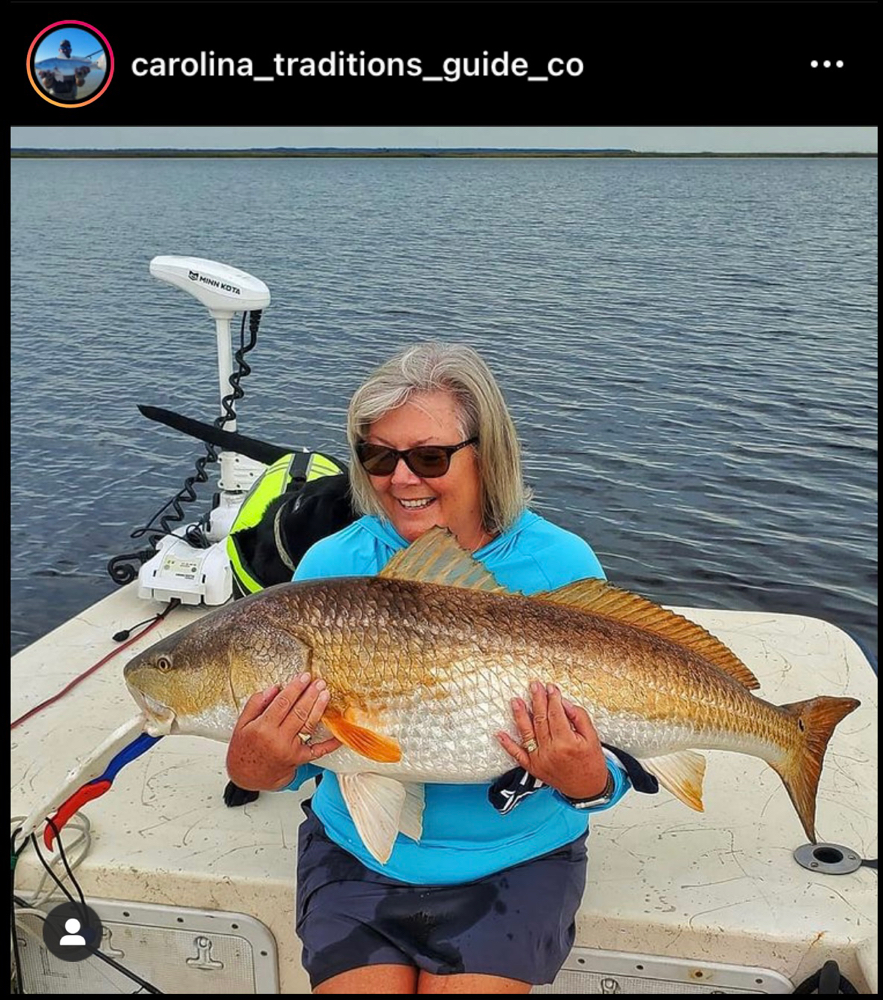 Redfish caught in NC