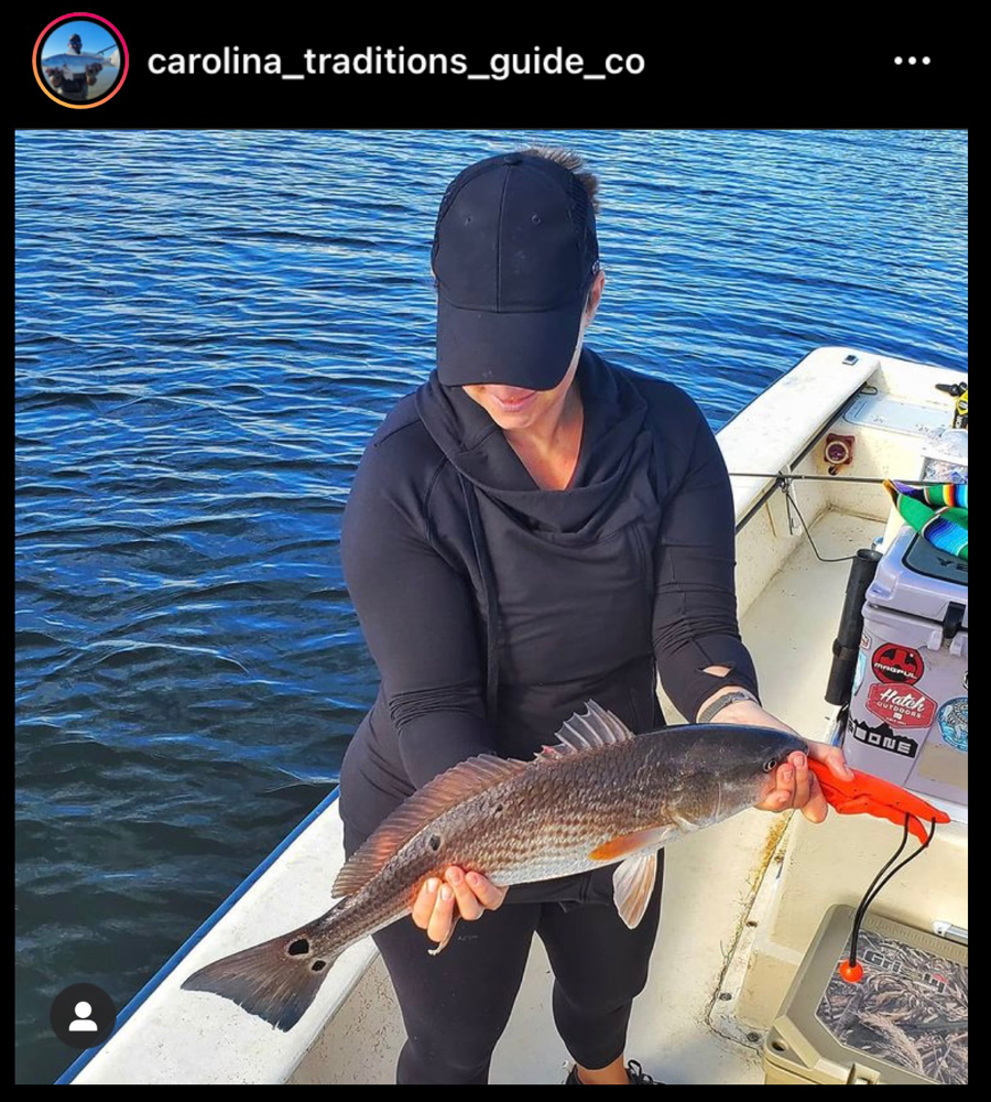 Redfish caught in NC