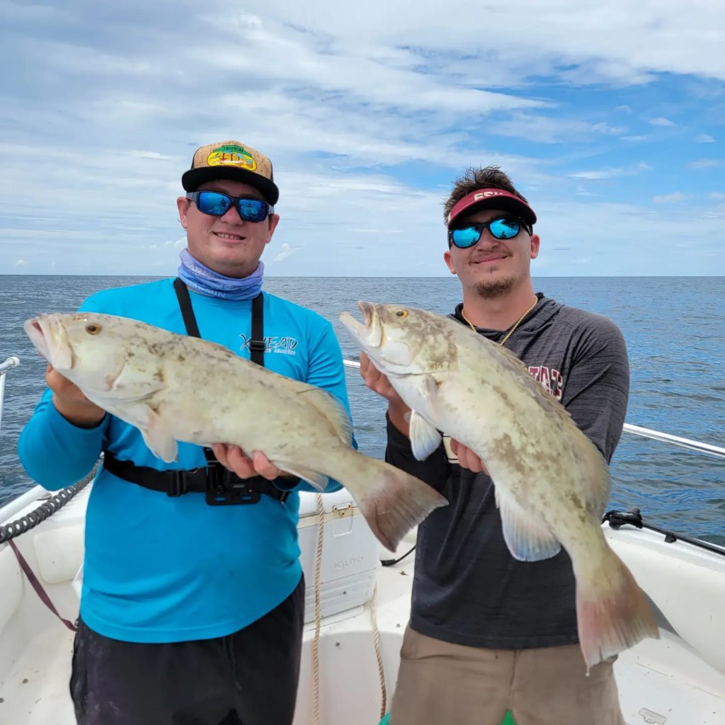 Two anglers fishing in Florida