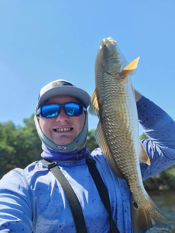 A redfish caught in FL