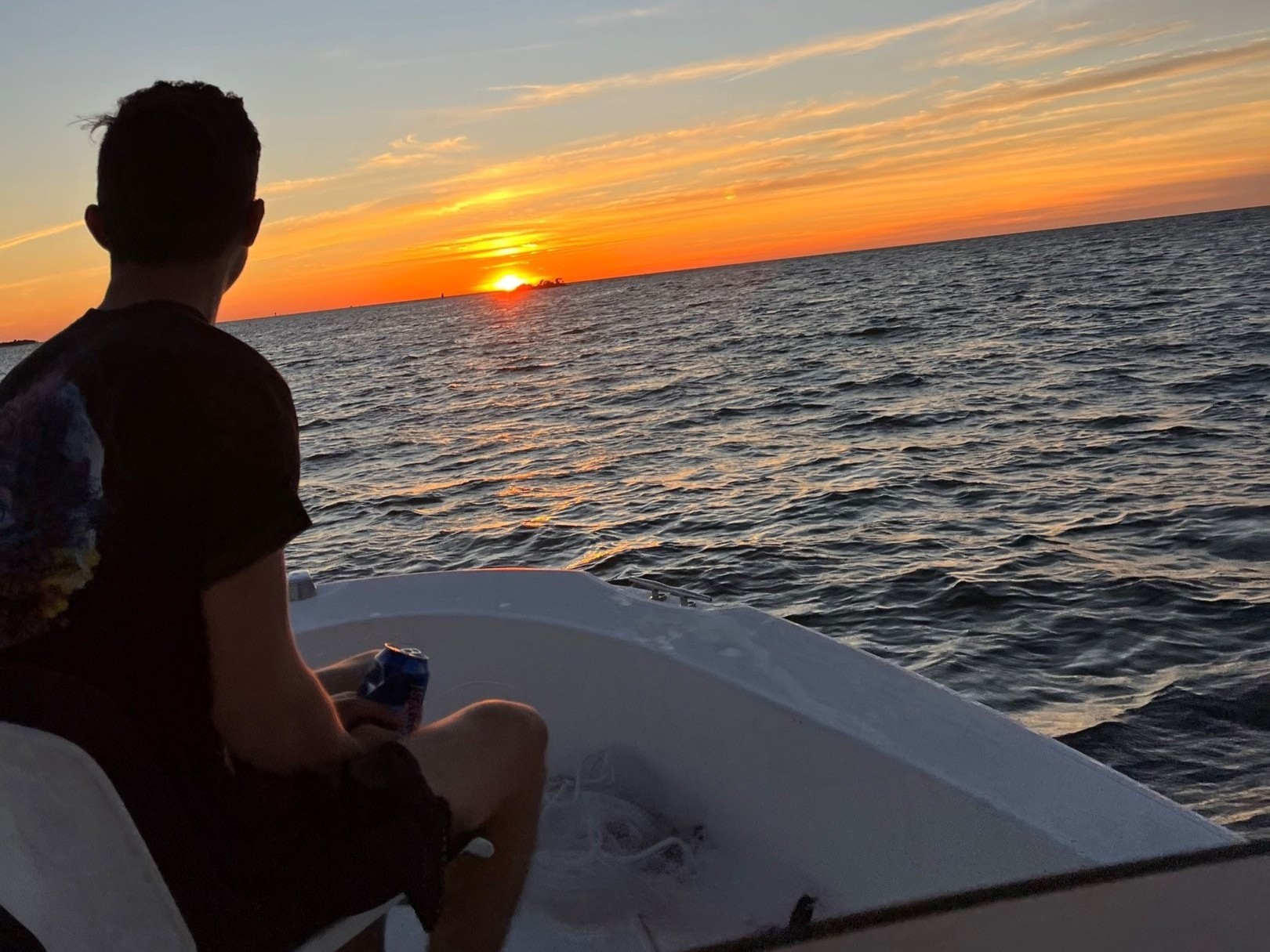 Sunset boat tour on Withlacoochee River in Yankeetown Florida with wildlife viewing opportunities