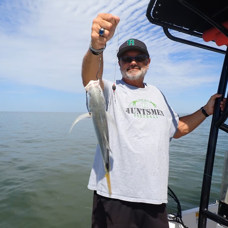 Guided fishing trip on Withlacoochee River in Yankeetown Florida catching redfish and trout