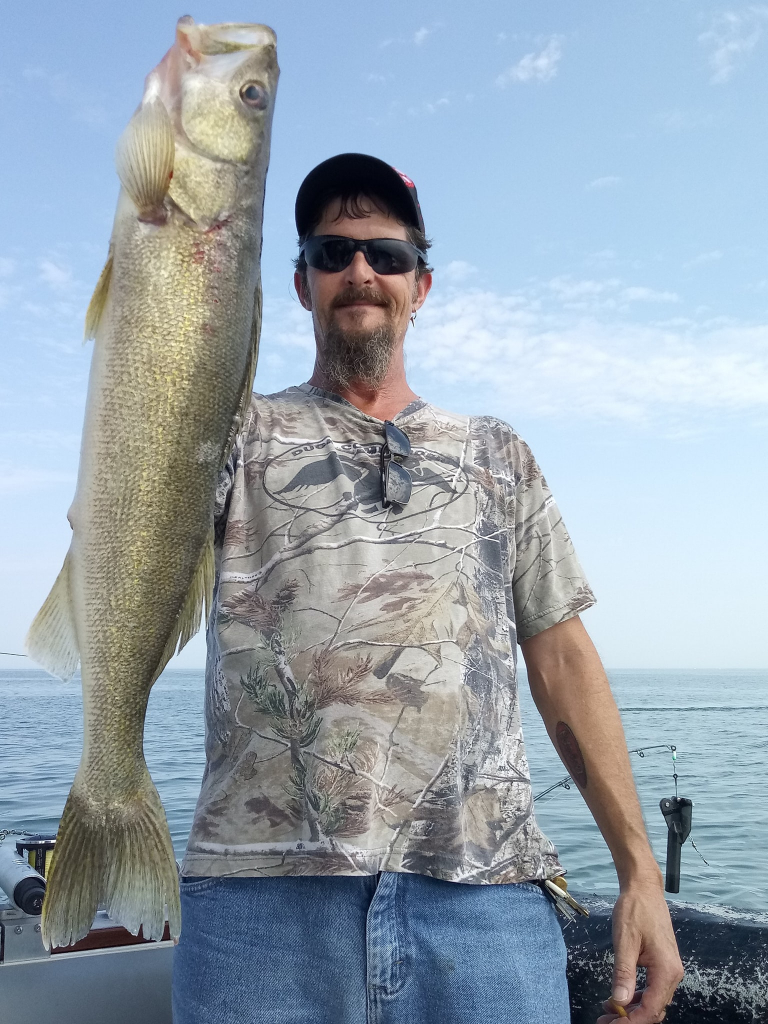 Angler with 36-inch fish in OH