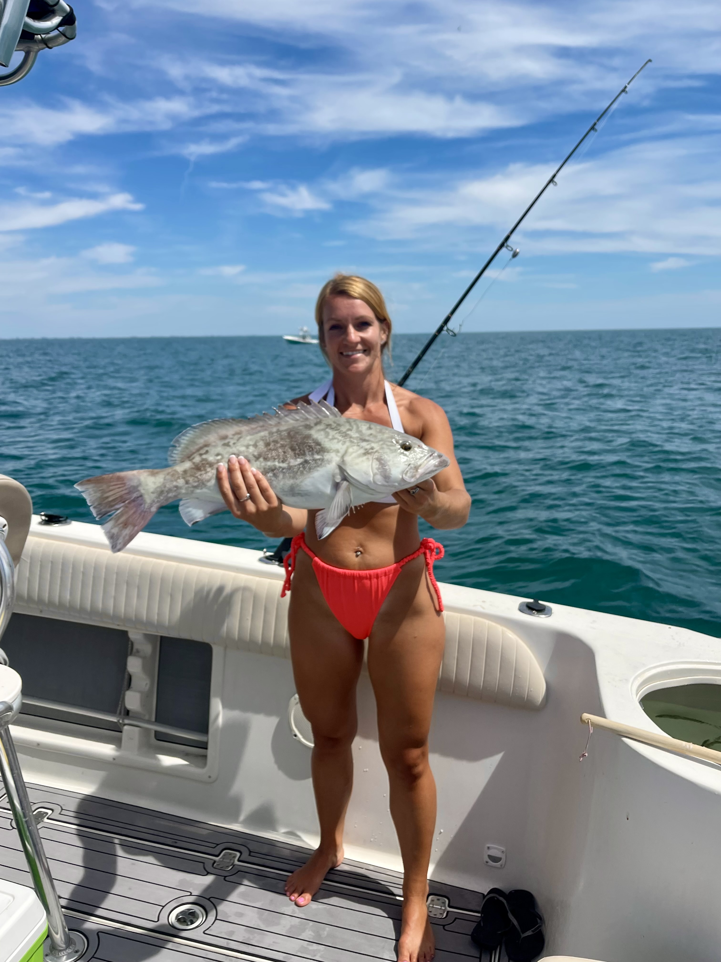 One angler fishing in Holmes Beach