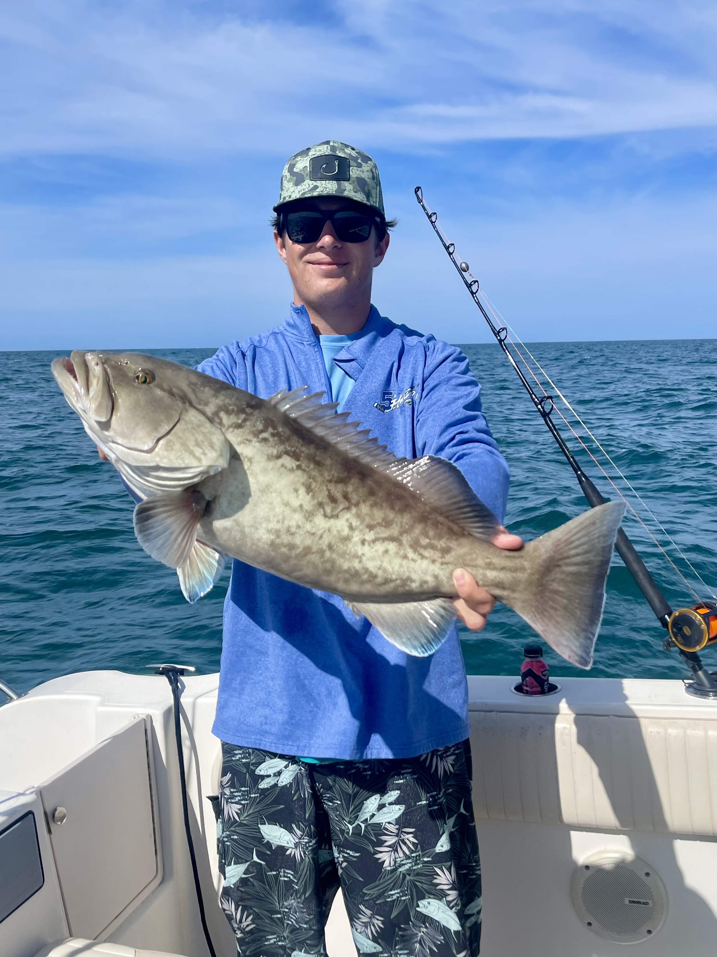 Gag Grouper caught while fishing in Holmes Beach
