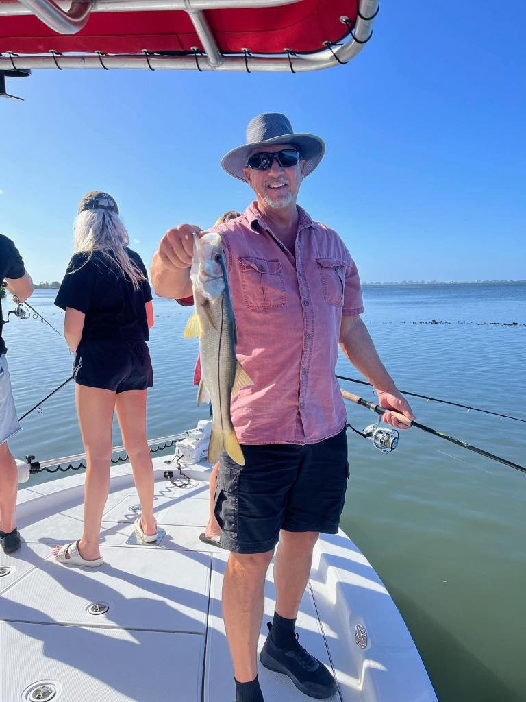 Lone angler fishing in Florida