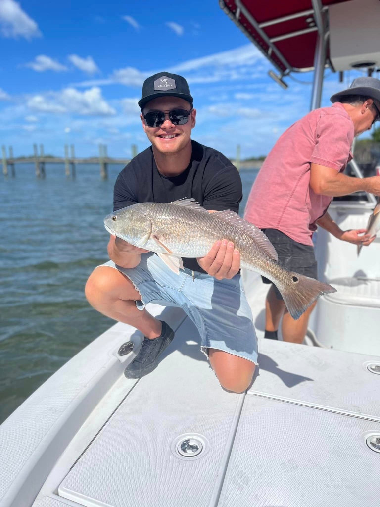 Angler with large fish in FL