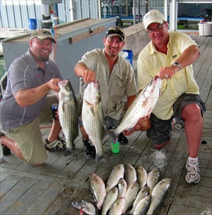 3 big fish caught during fishing trip in Pottsboro