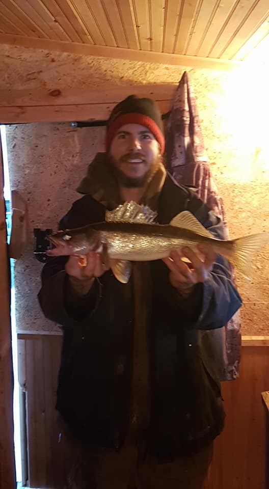 Two people fishing in Ontario
