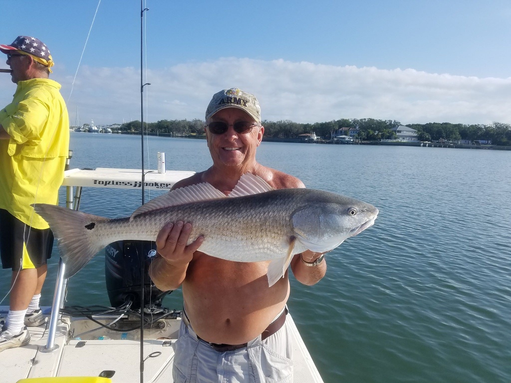 Redfish caught in Port Orange