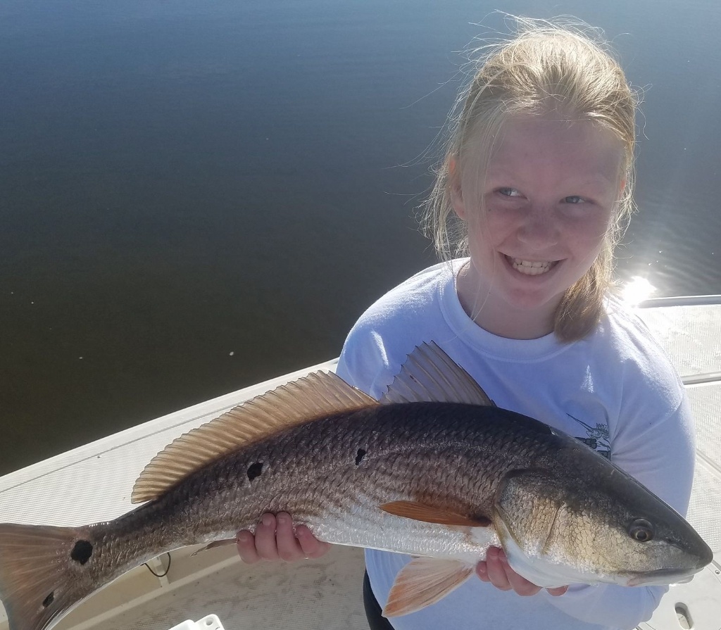 A redfish caught in FL