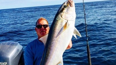 Angler holding a 24-inch fish in Florida