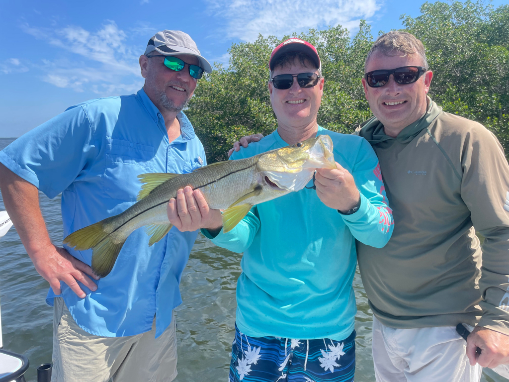 A snook fish caught in FL