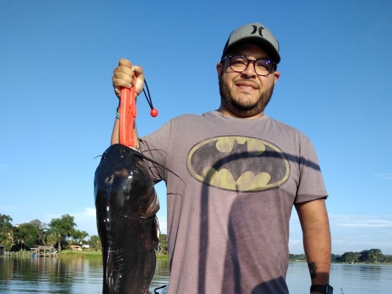 One person fishing in Orlando