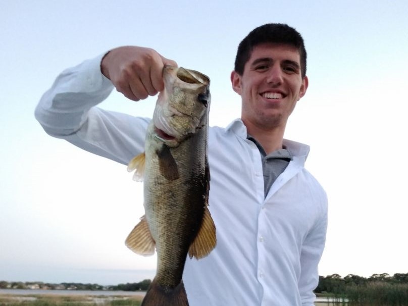 Largemouth bass caught in FL