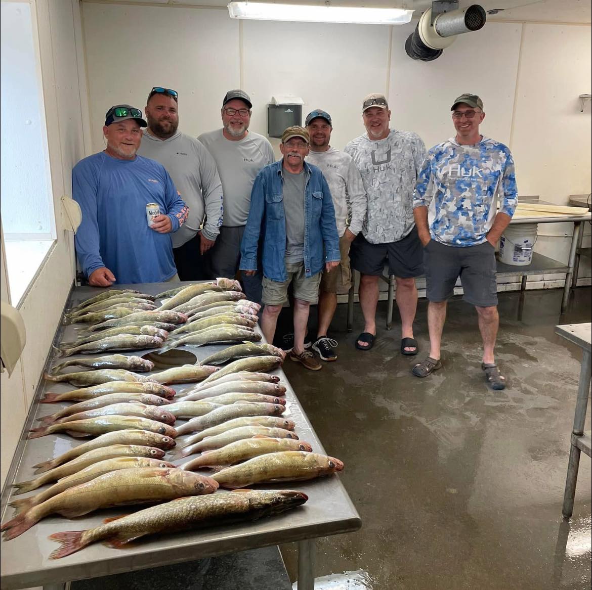 Fishers enjoying a day of fishing in Bismarck