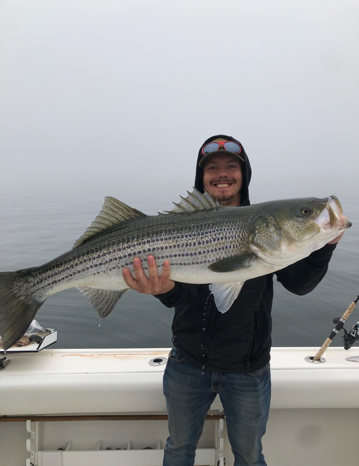 Striped bass caught in ME