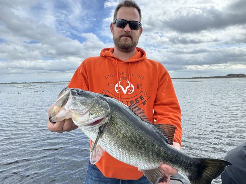 Caught a largemouth bass in FL