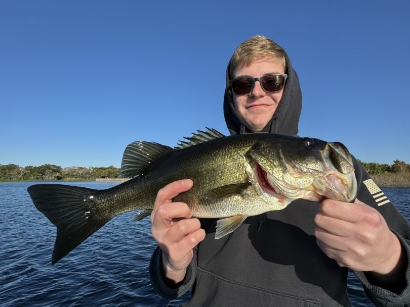 Largemouth Bass caught in Orlando, Florida