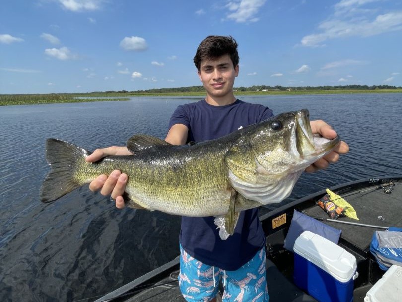 Angler reeling in a 37-inch fish in Orlando