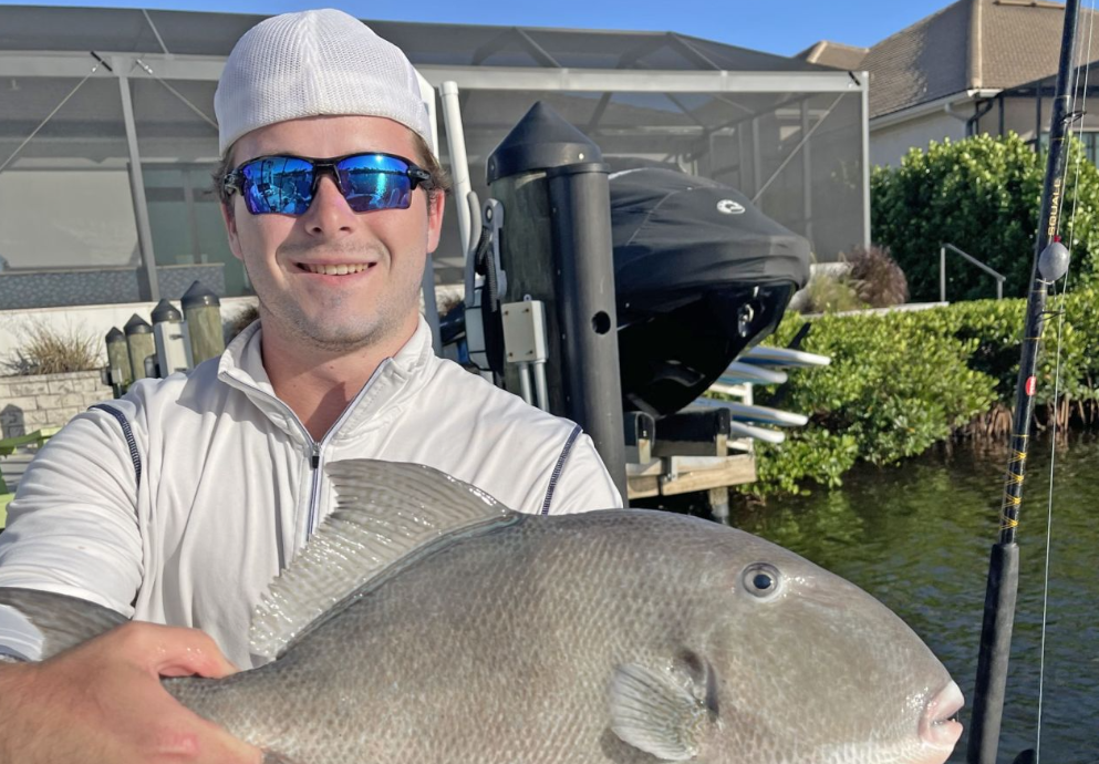 A lone angler fishing in FL