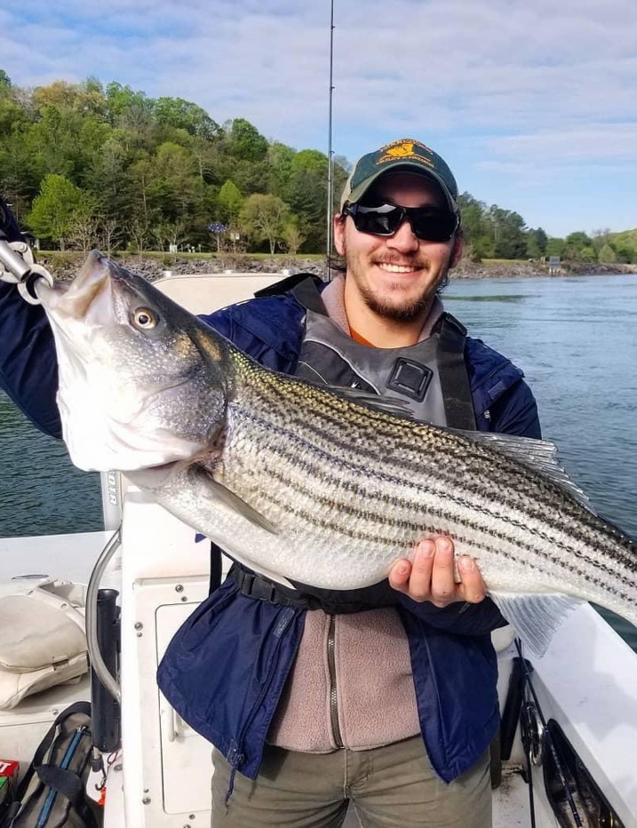 Knoxville six hour river fishing trip for smallmouth bass, trout, striper and catfish