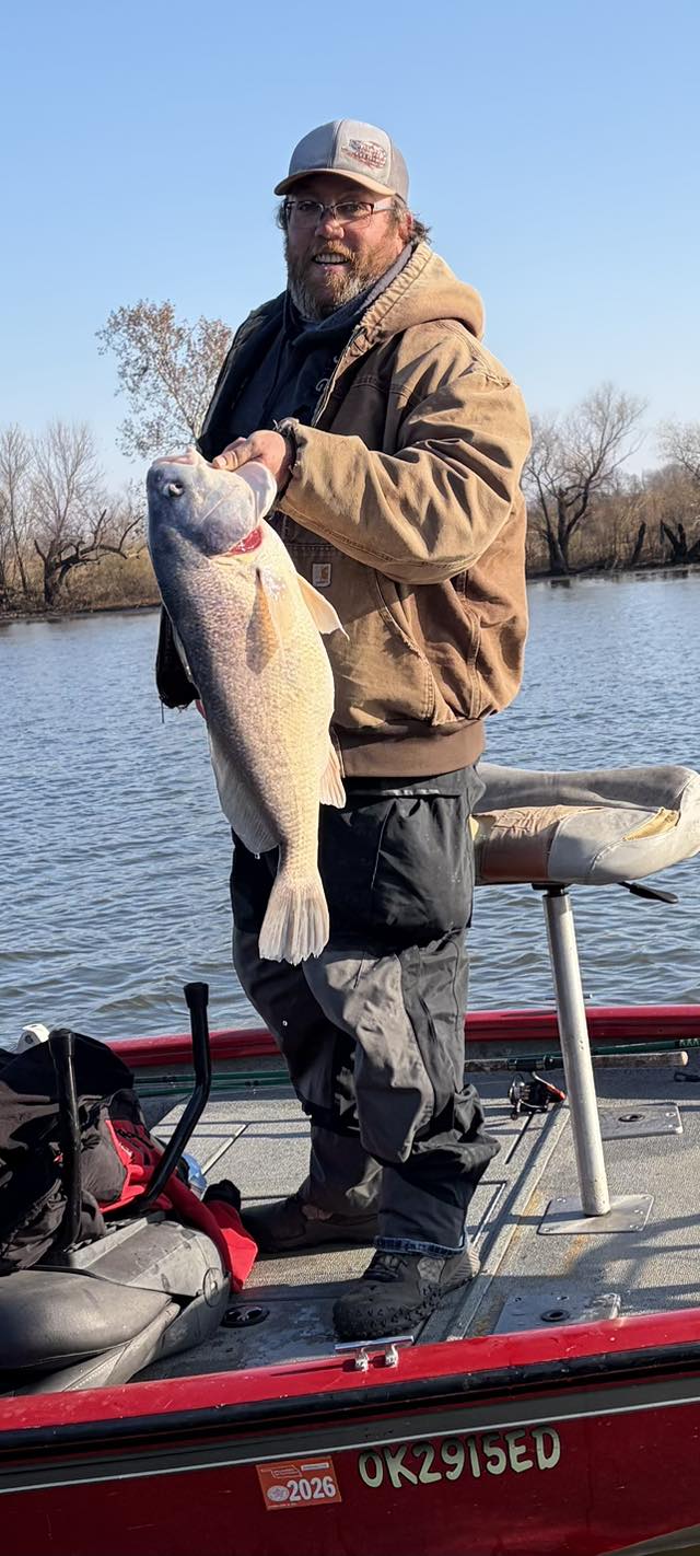 Angler fishing in Adair