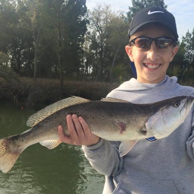 Angler fishing in South Carolina