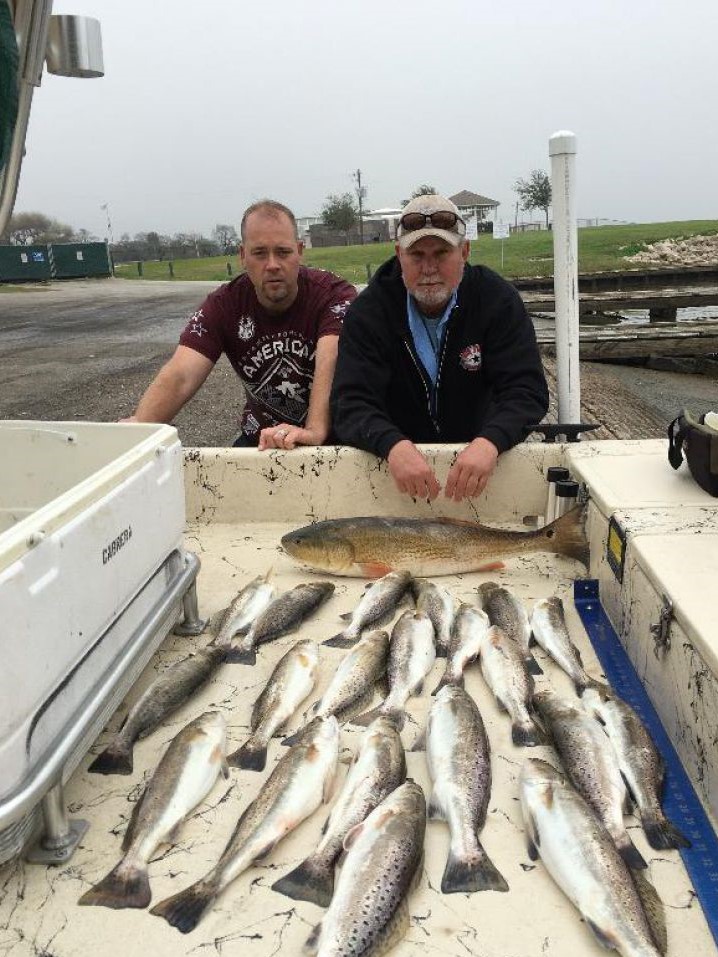 7 bluefish caught in Pasadena
