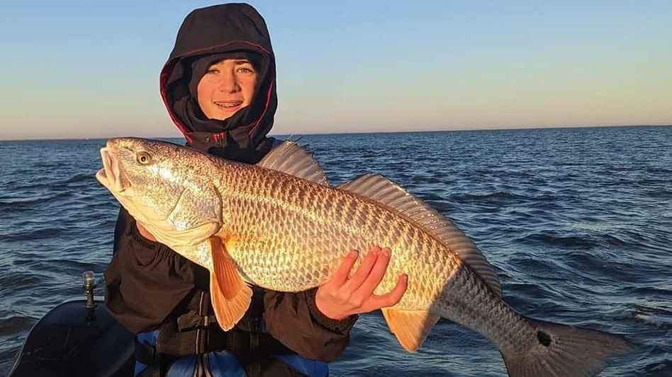 Redfish caught in LA