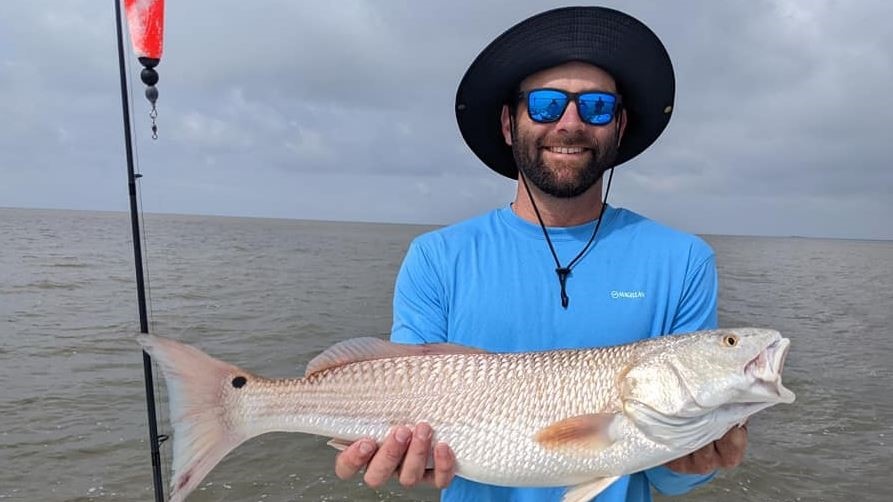Redfish caught by one person in LA