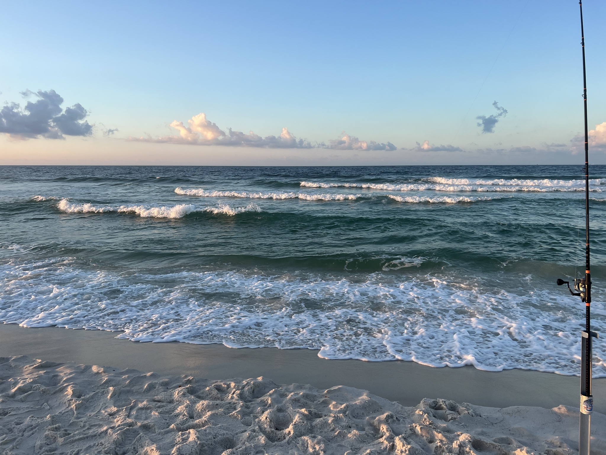 Scenic view of fishing in FL