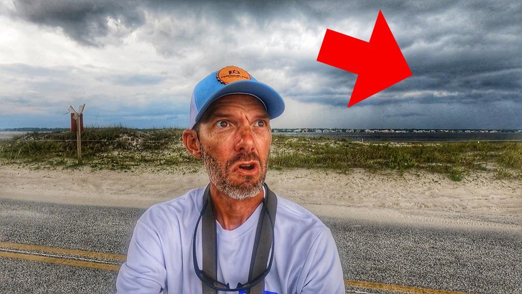 One person fishing in Pensacola