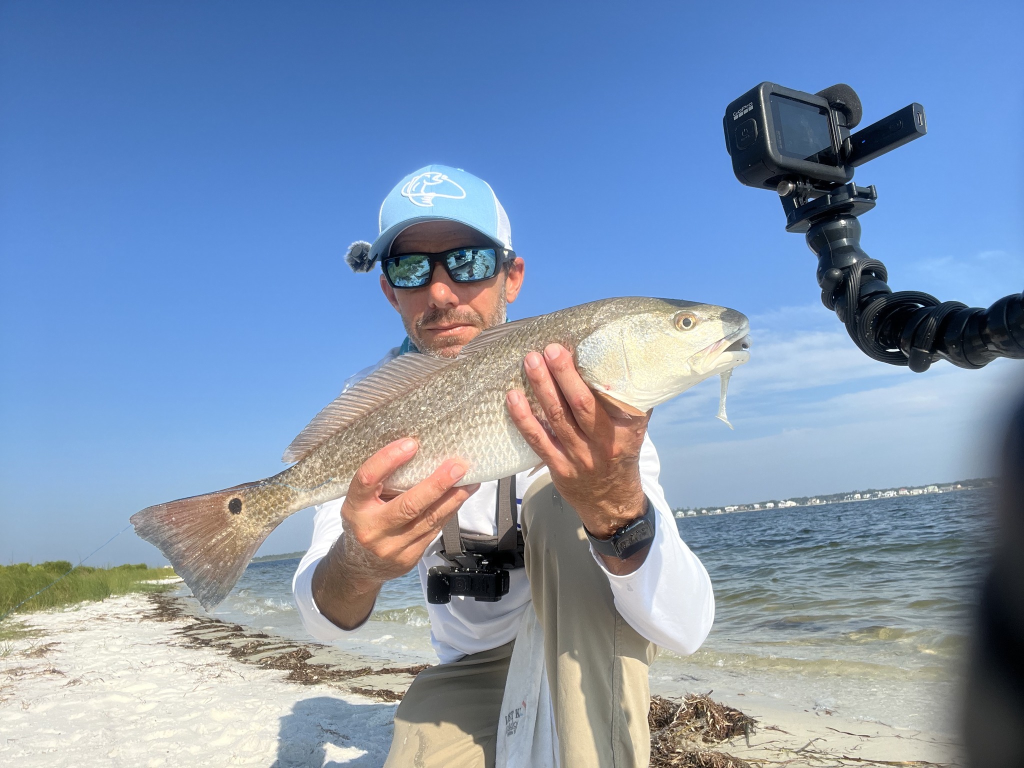 Redfish caught while fishing in Florida