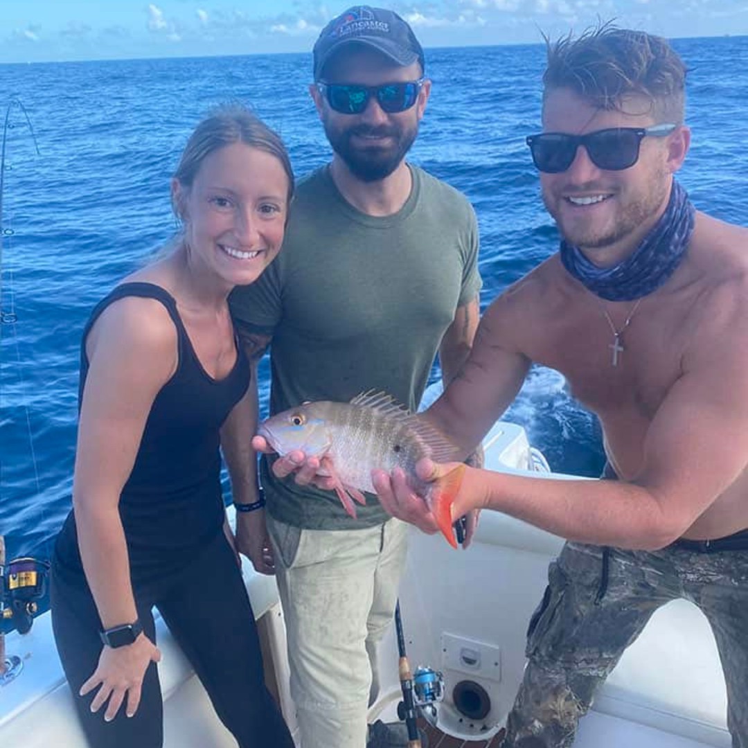 Mutton Snapper fishing in Pompano Beach