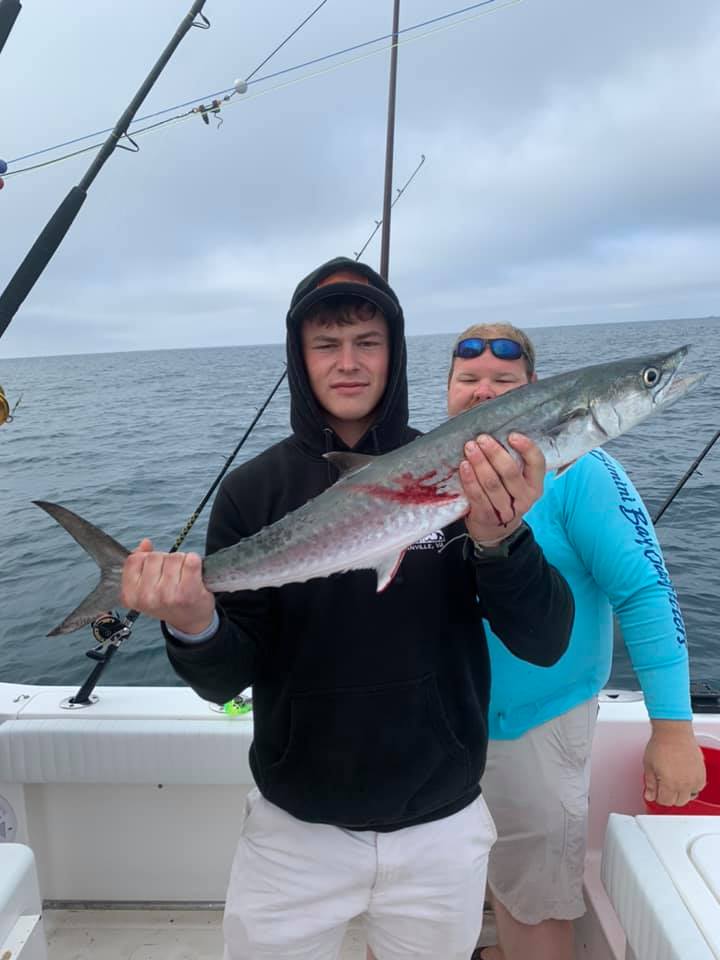 Two anglers caught a 25-inch fish in NC