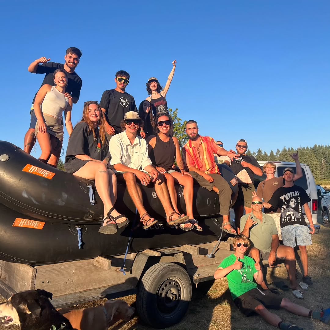 15 people enjoying water sports in Estacada