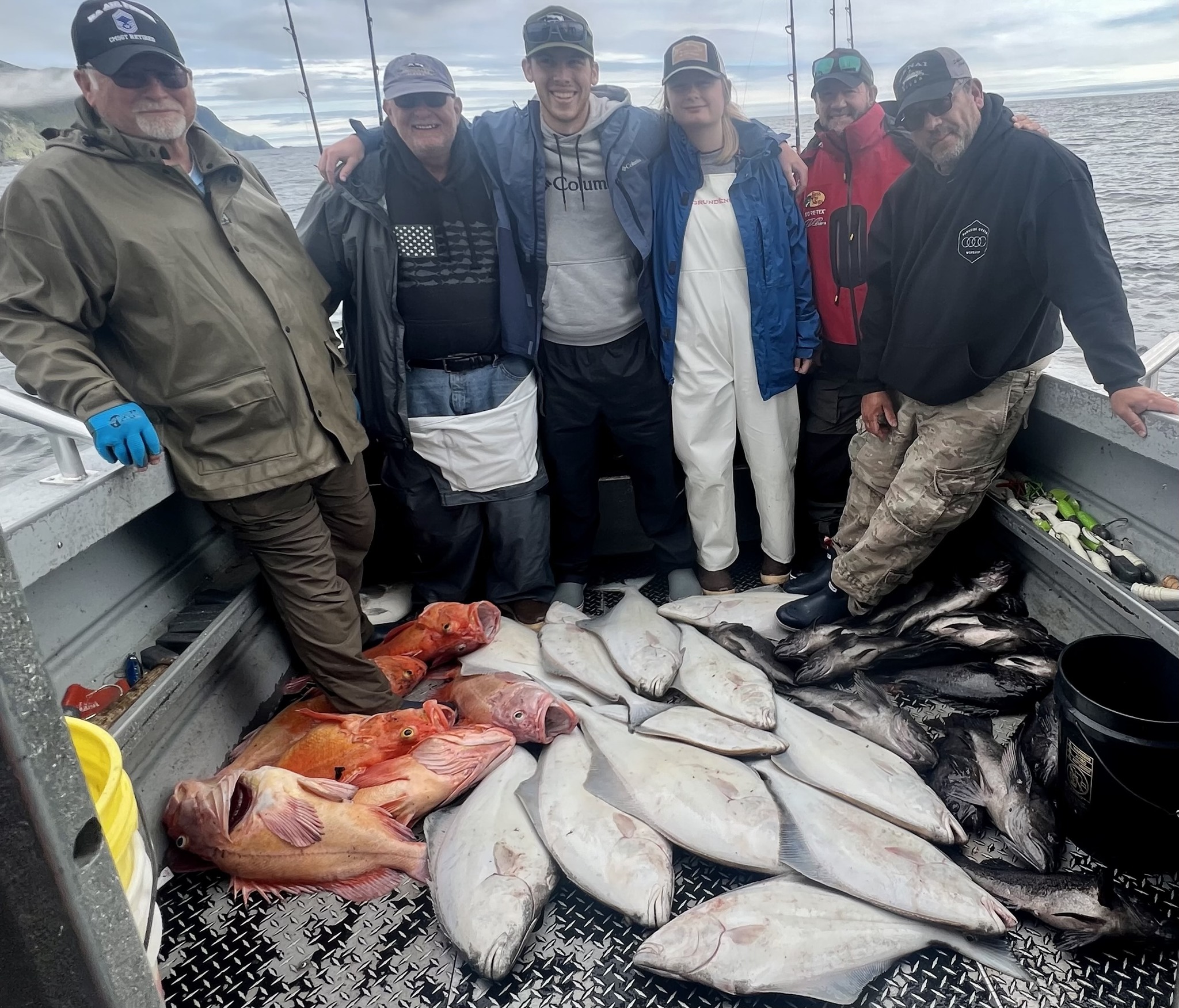 2 fish caught on cruises, fishing, and tours in AK