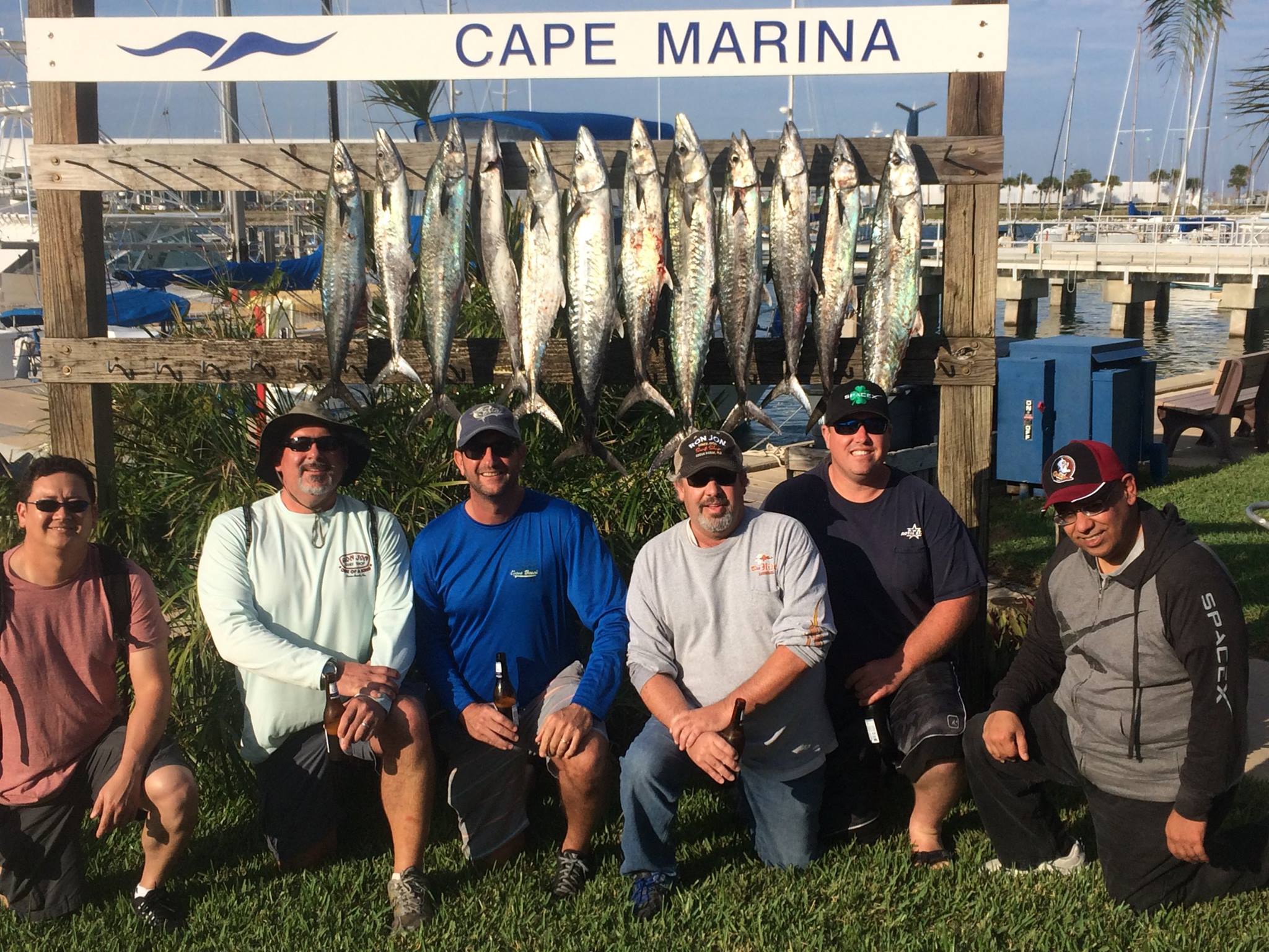 Cero mackerel, king mackerel, and chub mackerel caught in Port Orange