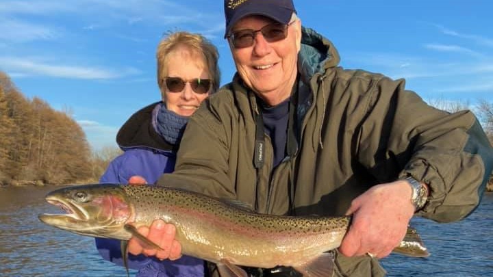 29-inch rainbow trout caught in OR